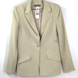 Elegant Light Beige Women's Blazer
